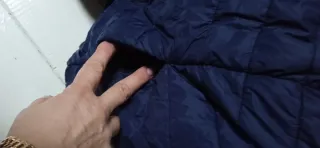 Giubbino primaverile blu