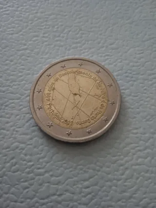 Moneda 2€ Portugal 2019 Descubrimiento Madeira