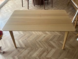 Mesa LISABO IKEA madera