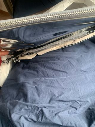 Bolso Desigual Plata Grande