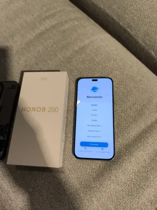 Honor 200 Lite + Funda + Caja+ protector