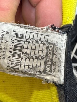 Botas Snowboard Niño Wedze Talla 34