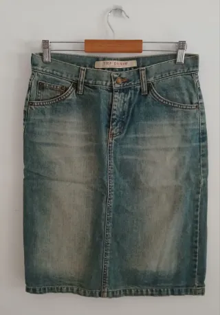 Zara TRF Falda vaquera Talla 38