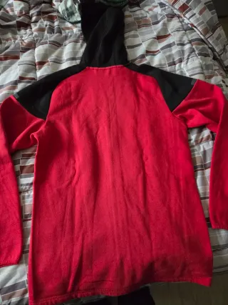 Felpa zip ac milan originale puma