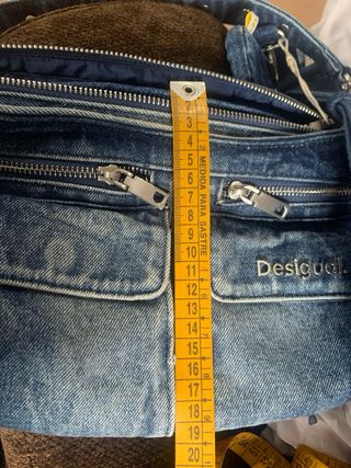 Bolso vaquero Desigual azul