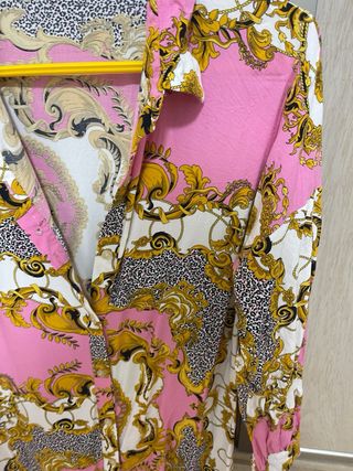 Camisa Bershka Estampado Versace