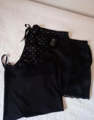 Conjunto lencería negro