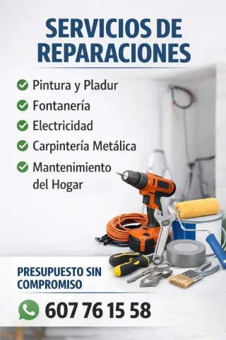 Reparaciónes en general de todo tipo