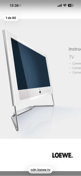 TV Loewe Connect 42 Blanca