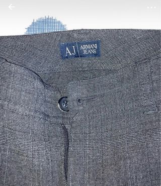 Pantalón Armani Mujer Gris