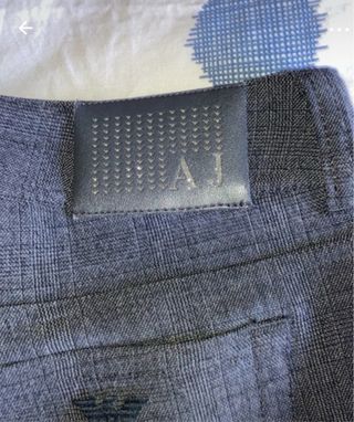 Pantalón Armani Mujer Gris