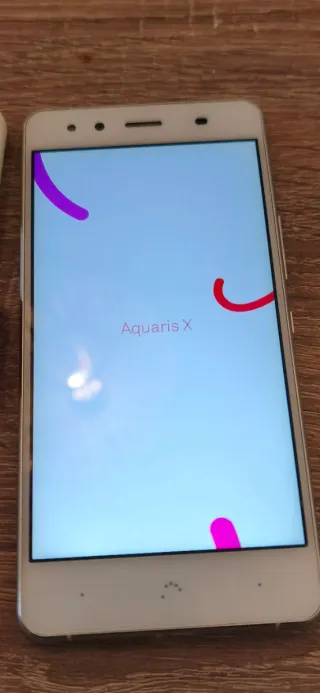 BQ Aquaris X5 Morado/Blanco