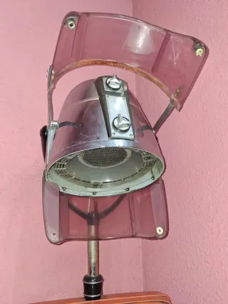 Poltrone per parrucchiere vintage con asciugacapelli incorporato