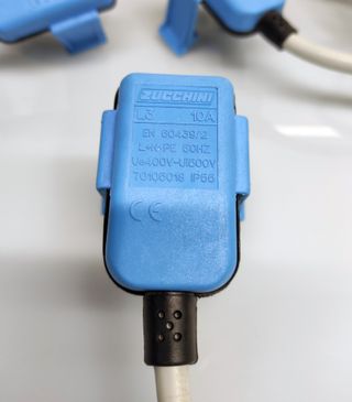 Spina Zucchini LB 10A L3-N Blu 70105018