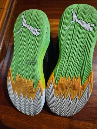 Zapatillas Puma Scoot Zero 2K Negras y Verdes