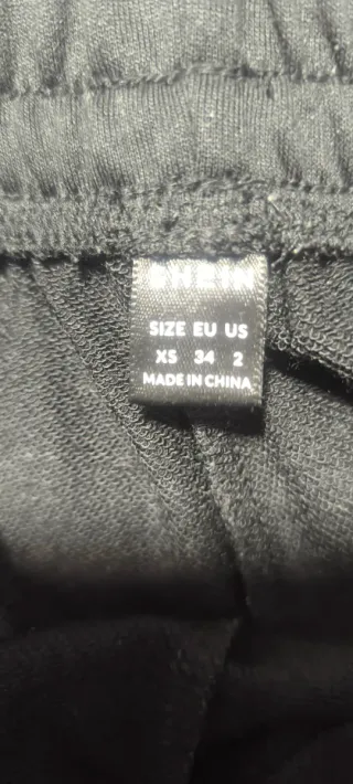 Shorts SHEIN negros talla XS