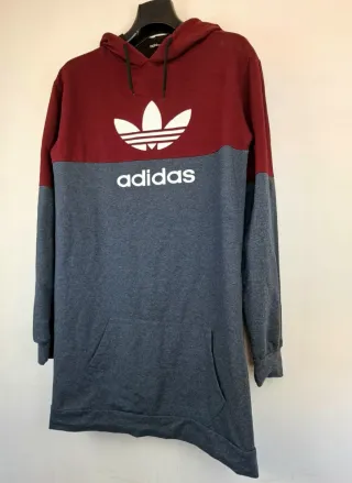 Vestido Sudadera Adidas Vintage Colorblock