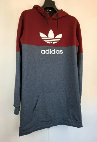 Vestido Sudadera Adidas Vintage Colorblock