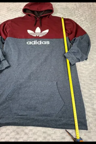 Vestido Sudadera Adidas Vintage Colorblock
