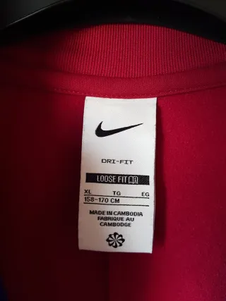 Conjunto deportivo FCB Nike azul y rojo