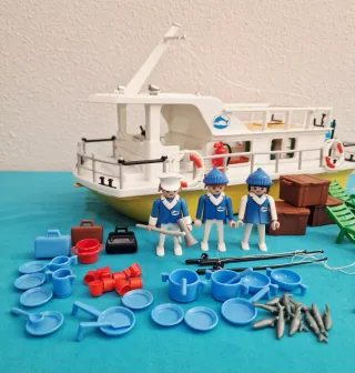 Barco Playmobil Ref 3540 Antiguo