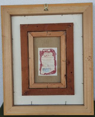 M.T. Vittoriano: Damina Olio su tela 20x30