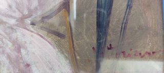 M.T. Vittoriano: Damina Olio su tela 20x30