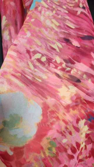 Vestido fiesta estampado floral M