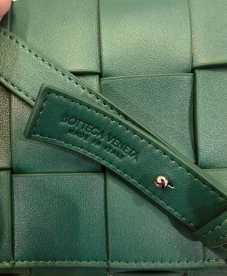 Borsa Bottega Veneta Cassette Verde
