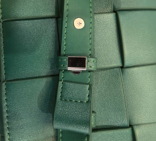Borsa Bottega Veneta Cassette Verde