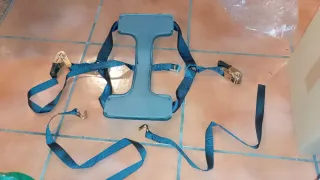 2 cinchas para rueda trasera moto