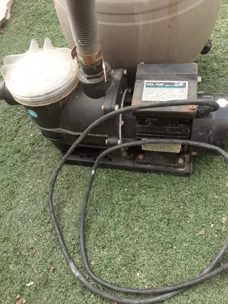 Depuradora de arena para piscina