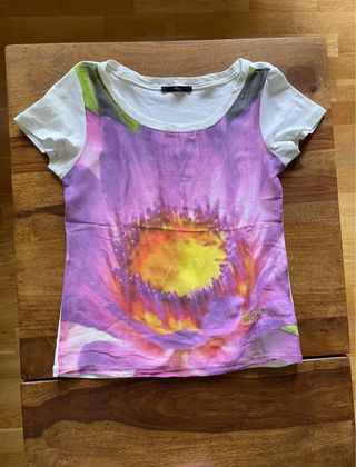 Camiseta Yera floral multicolor