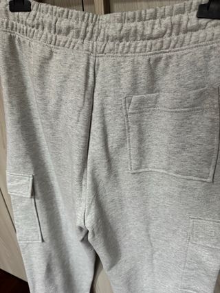 Pantaloni uomo cargo grigi