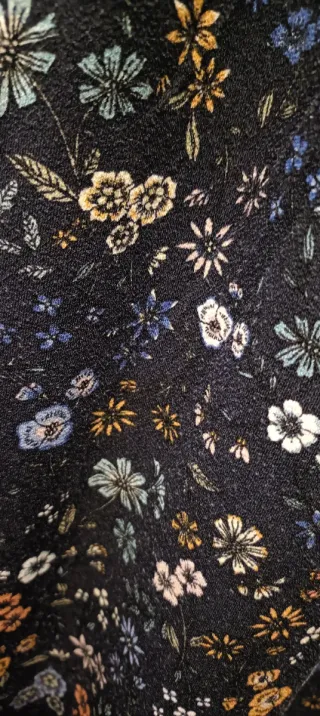 Vestido H&M estampado floral talla 46