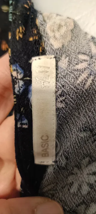 Vestido H&M estampado floral talla 46