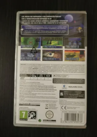 Final Fantasy Collection Switch Aniversario