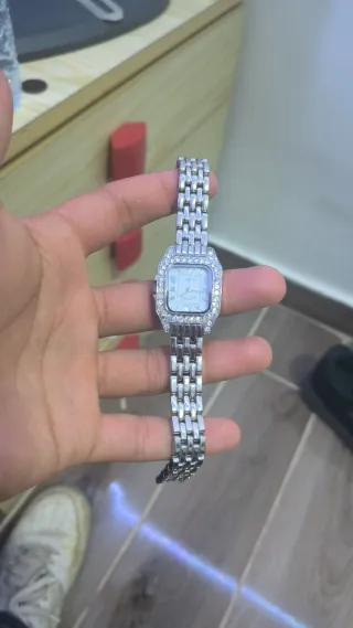 Reloj Eve Mon Cross Plata con Cristales