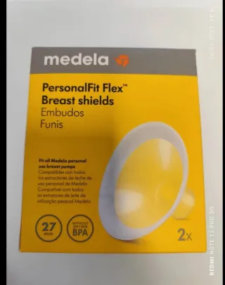 Embudo Medela 27mm para sacaleches solo una unidad