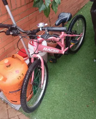 Bicicleta Niña Rosa 20 Racer