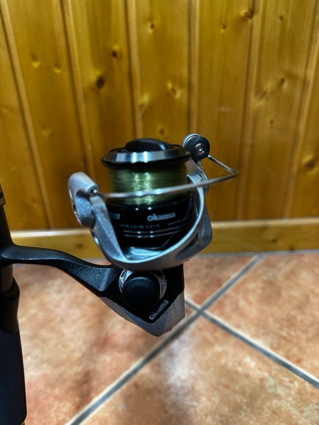 Caña de pescar y carrete  Cambio por casting