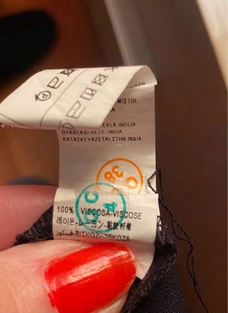 Blusa Benetton nera morbida