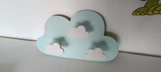 Perchero infantil nube