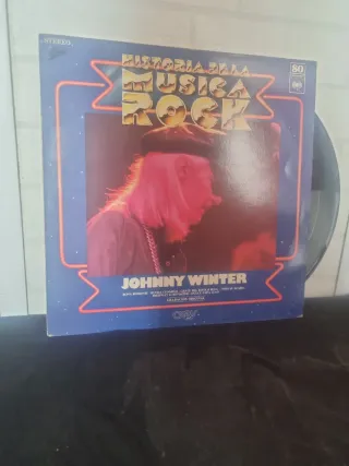 Vinilo LP Johnny Winter - Historia de la Música Ro