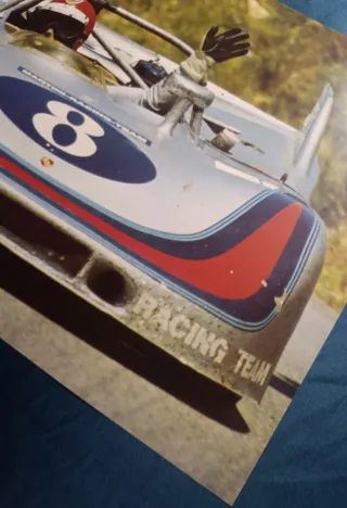 Stampa Porsche 908 Mk3 Martini Racing 1971 – 49x33