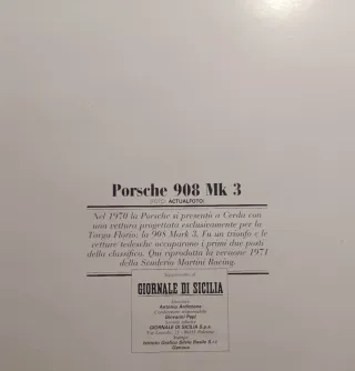 Stampa Porsche 908 Mk3 Martini Racing 1971 – 49x33