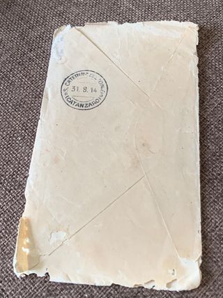 Corrispondenza vintage USA / Italia 1914