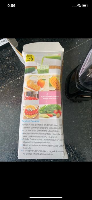 Batidora Inalambrica Portatil