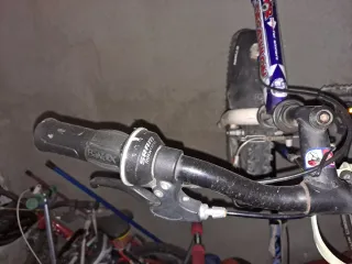 Bicicleta Decathlon azul