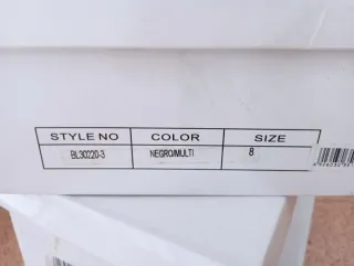 Sandalias Negras Talla 37